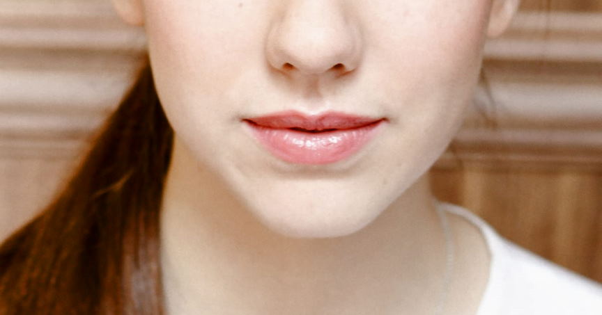 healthy-looking lips