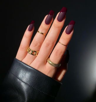 burgundy.nail .ideas .3